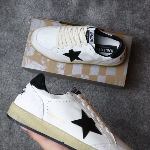 Golden Goose BALLSTAR White - Black Star