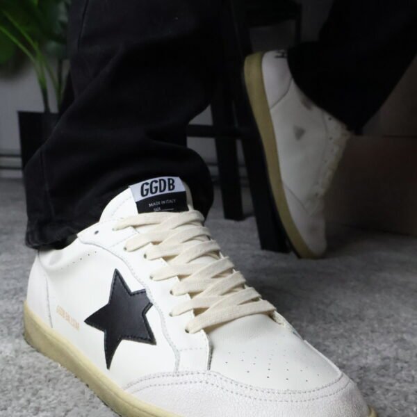 Golden Goose BALLSTAR White - Black Star