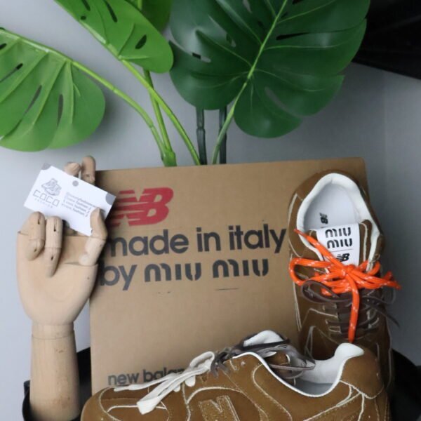 New Balance x Miu Miu smeđe tenisice