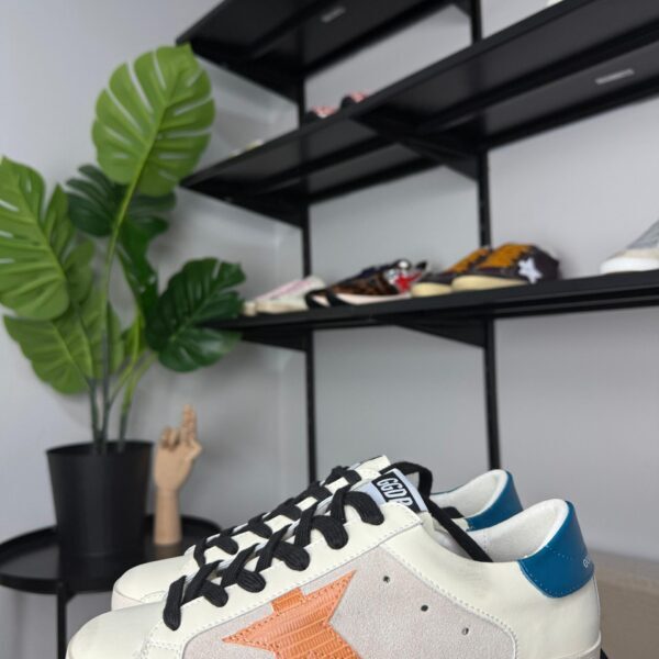 Golden Goose Super Star lizard Leather star