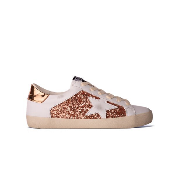 Golden Goose Super Star glitter white star