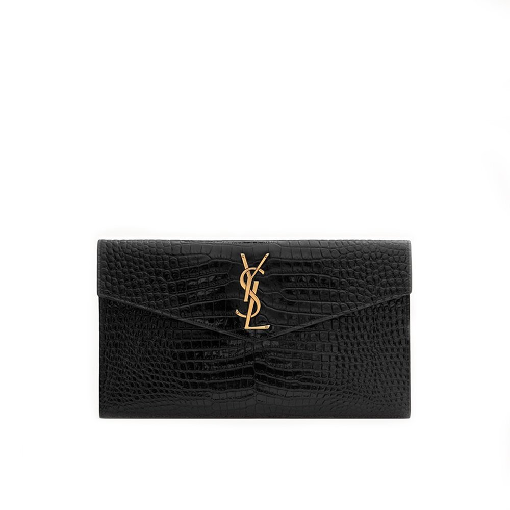 YSL Saint Laurent Uptown Croc crna