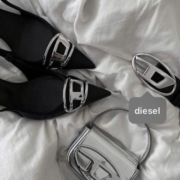 Diesel torbica srebrna