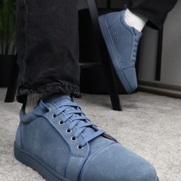 Christian Louboutin Light Blue Suede