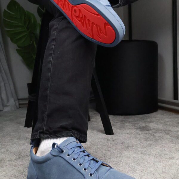 Christian Louboutin Light Blue Suede