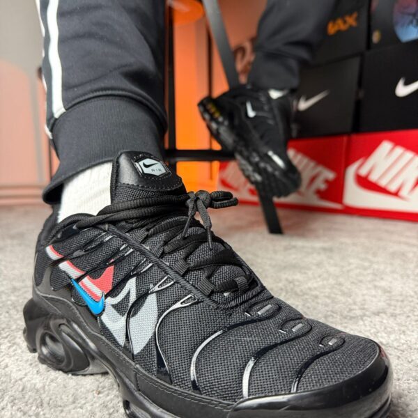 Nike Air Max Plus TN "Multi Swoosh Black/Bright Crimson"