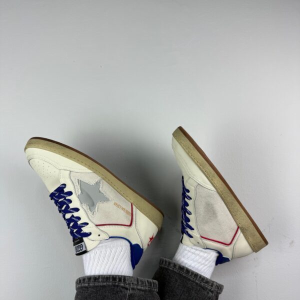 Golden Goose Ball Star Blue / White
