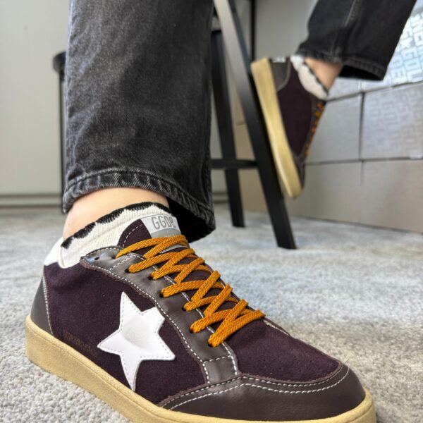 Golden Goose Ball Star "Brown with White star"