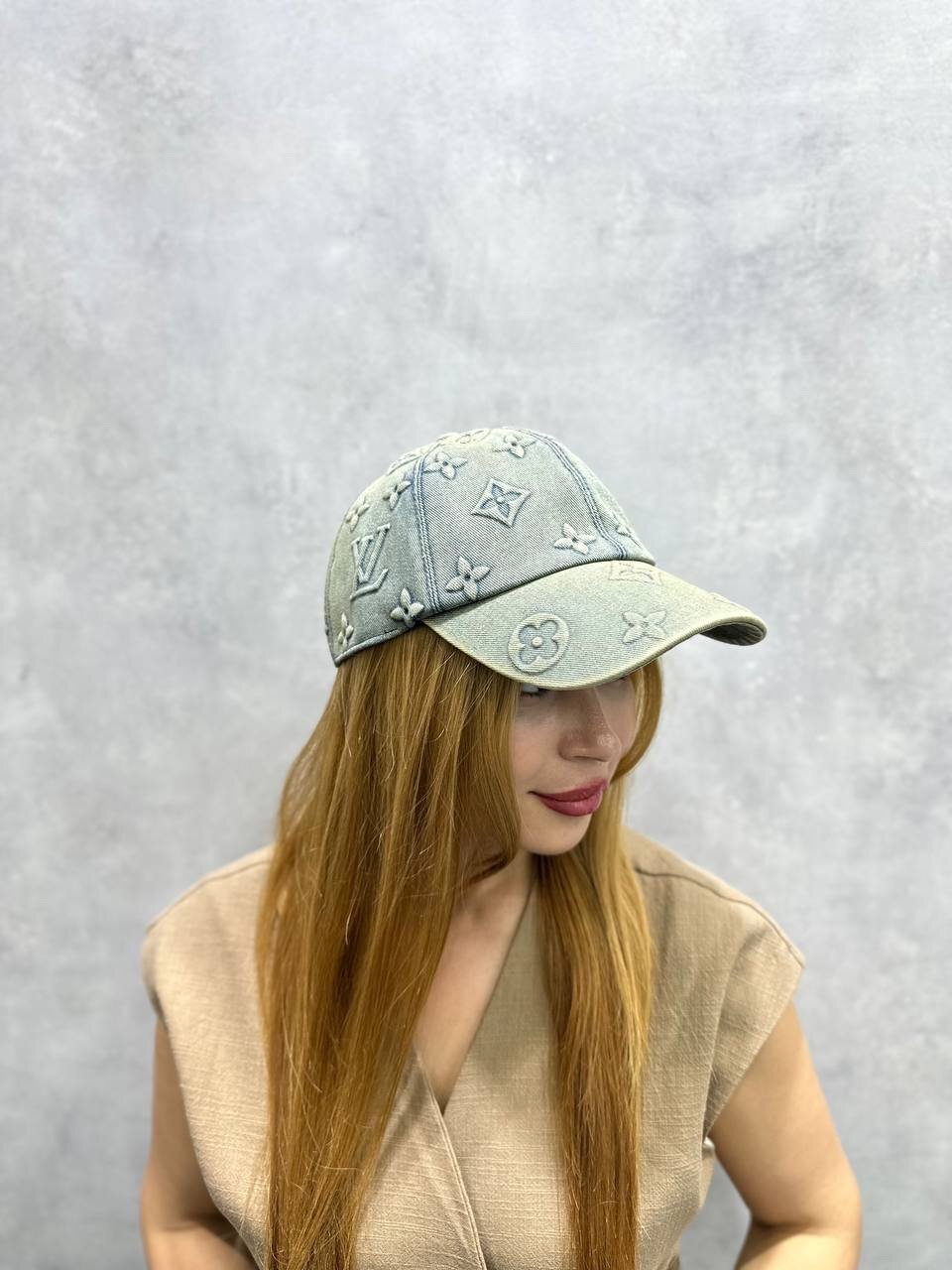 Louis Vuitton denim kapa - Slika 2