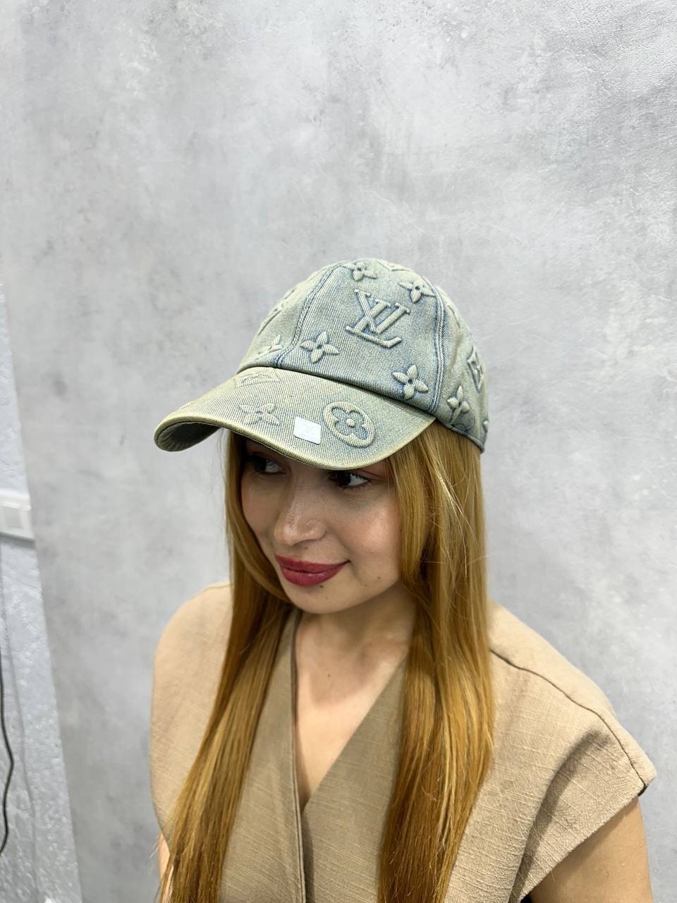 Louis Vuitton denim kapa - Slika 6