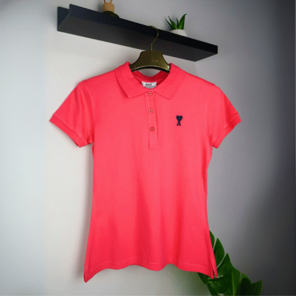 Ami majice / Pink / Black Logo