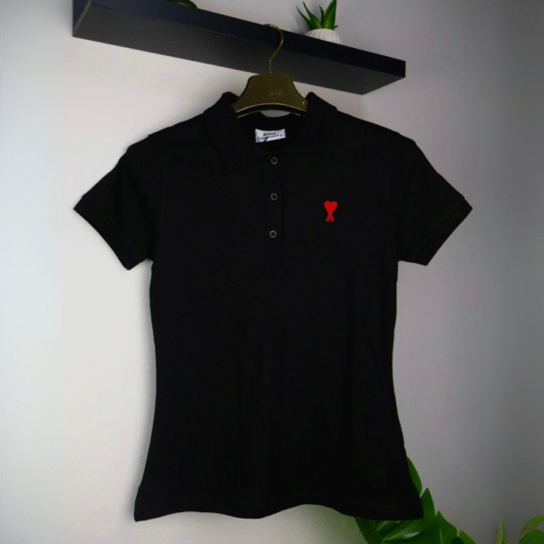 Ami majica / Black / Red Logo