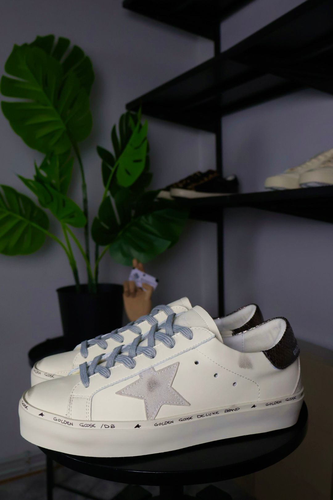 Golden Goose White/ Pink Back / Grey/ Light Blue laces - Slika 3