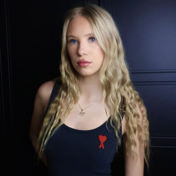 Ami majica bez rukava / Black / Red Logo