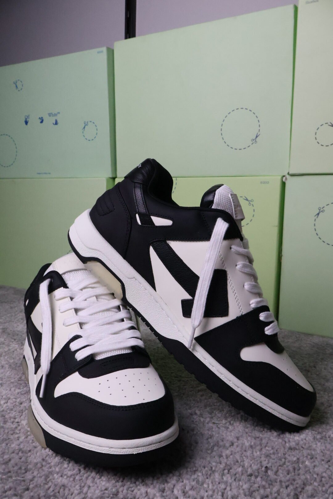 Off-White High "Black White" - Slika 4