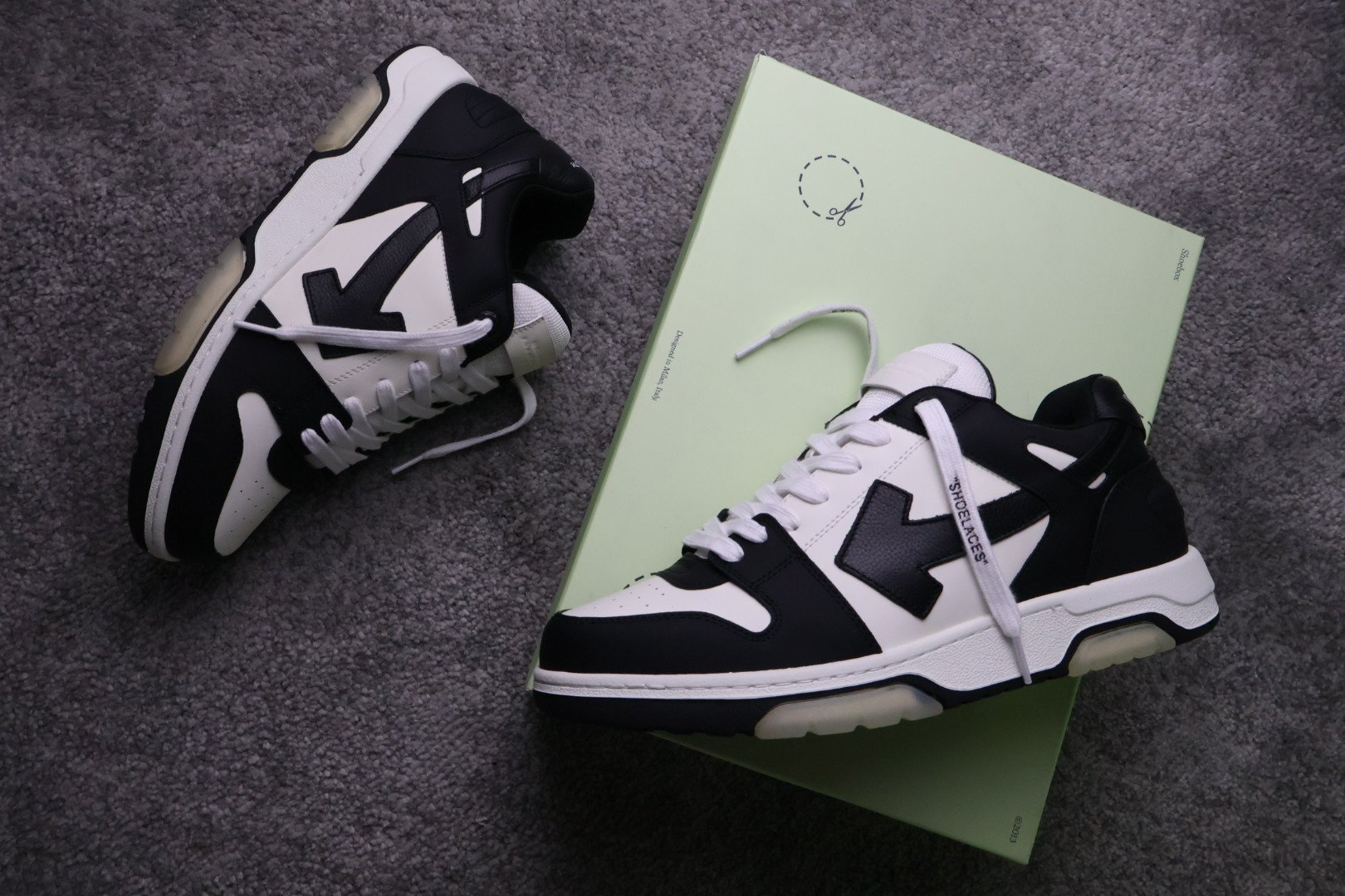 Off-White High "Black White" - Slika 3