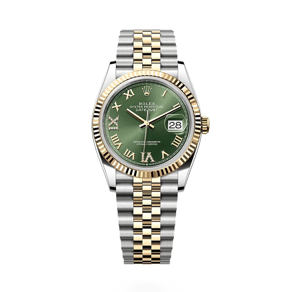 Rolex Datejust 31 Green jubile