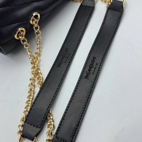 Saint Laurent Loulou Logo Plaque Medium Shoulder Bag