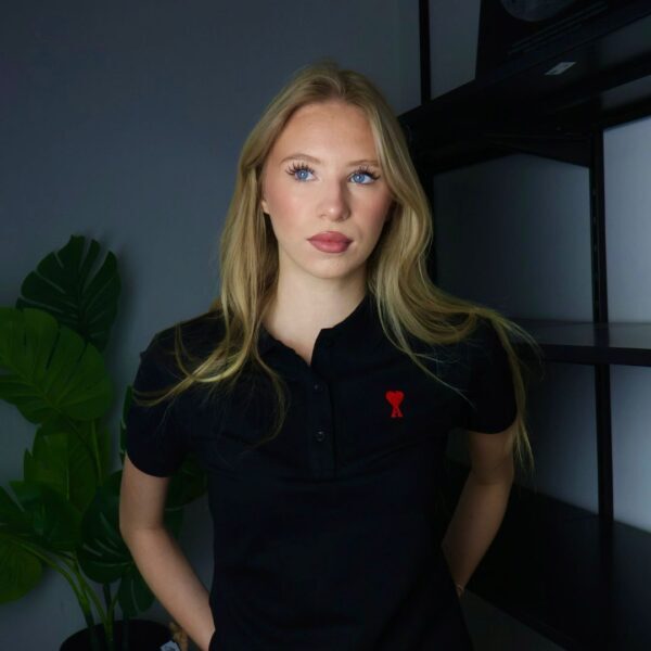 Ami majica / Black / Red Logo