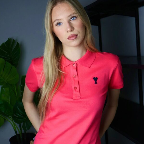 Ami majice / Pink / Black Logo