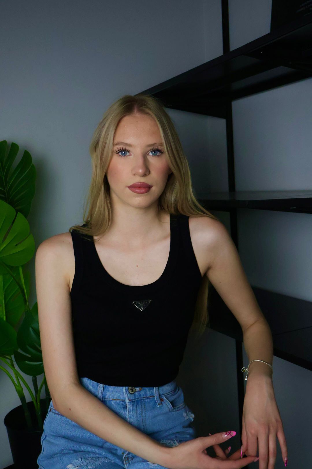 Prada majica bez rukava / Black - Slika 2