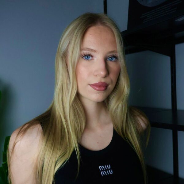 Miu Miu majica bez rukava / Black / White Logo