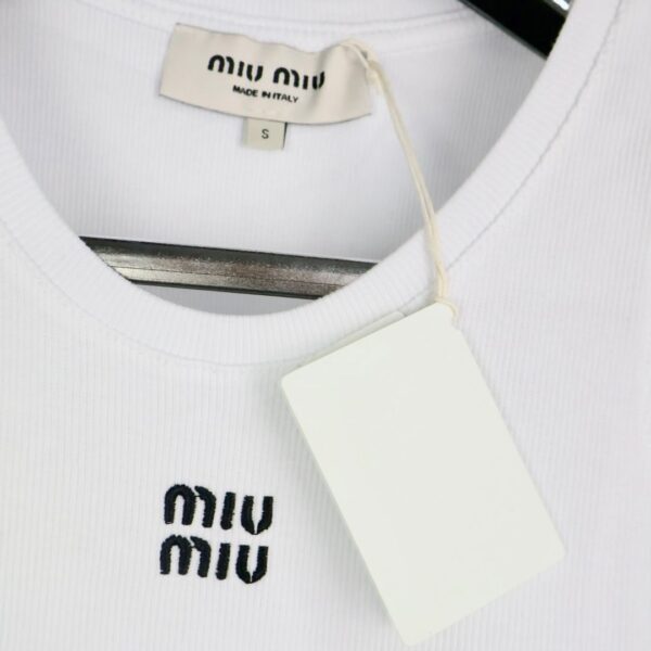 Miu Miu majica bez rukava / White