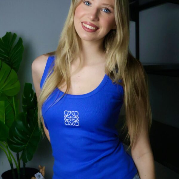 Loewe majica bez rukava / Blue