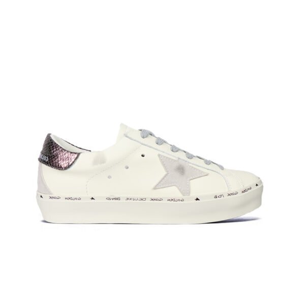 Golden Goose White/ Pink Back / Grey/ Light Blue laces