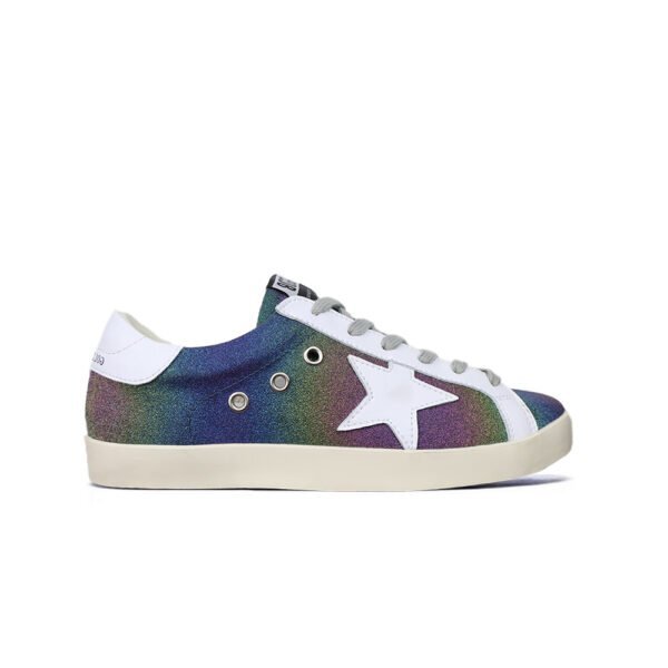 Golden Goose Rainbow Blue / White Star