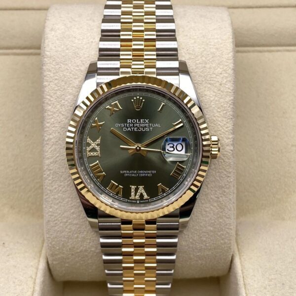 Rolex Datejust 31 Green jubile