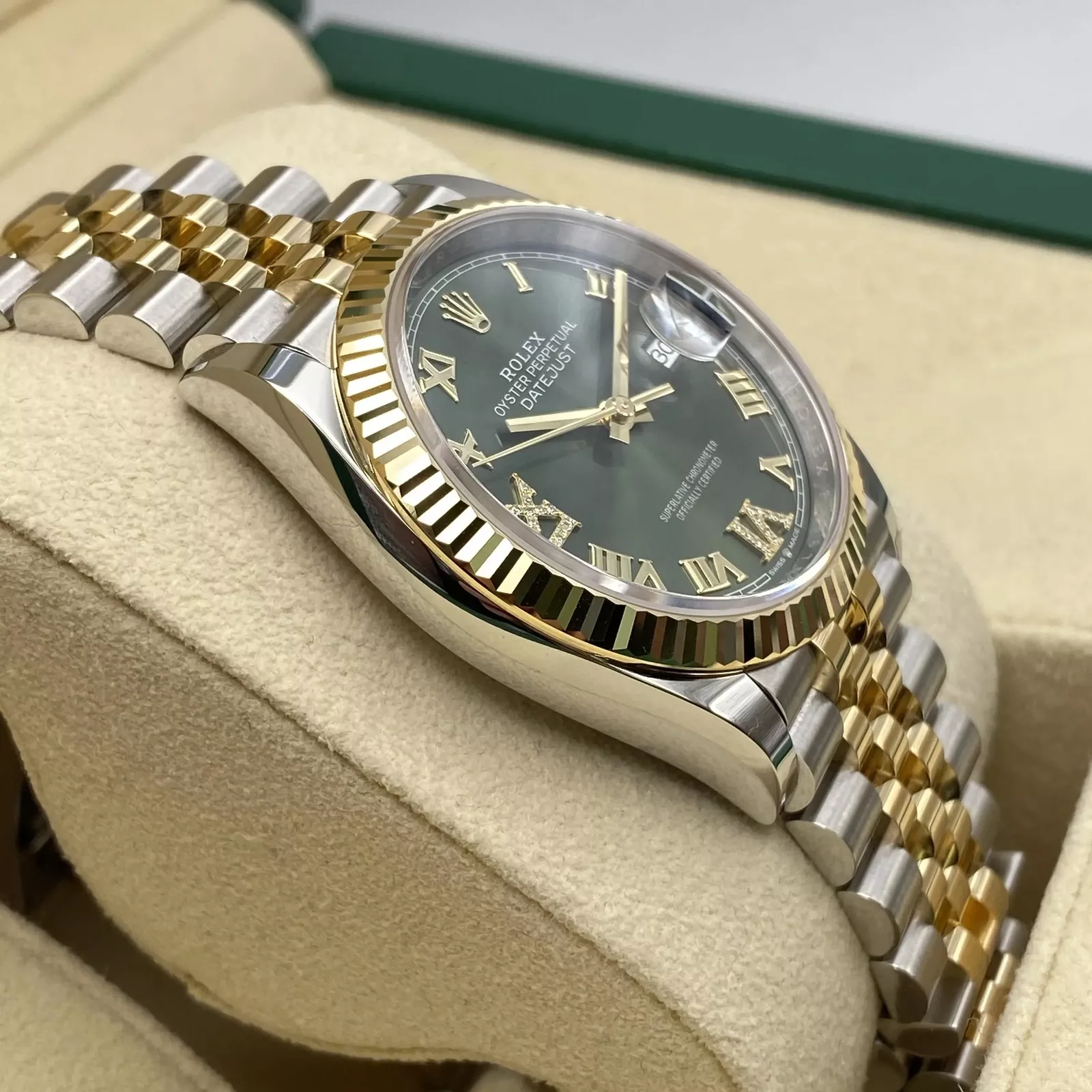 Rolex Datejust 31 Green jubile - Slika 5