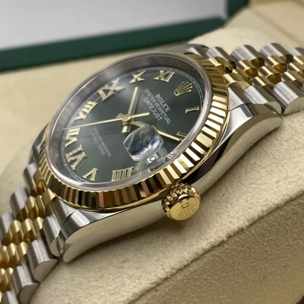 Rolex Datejust 31 Green jubile