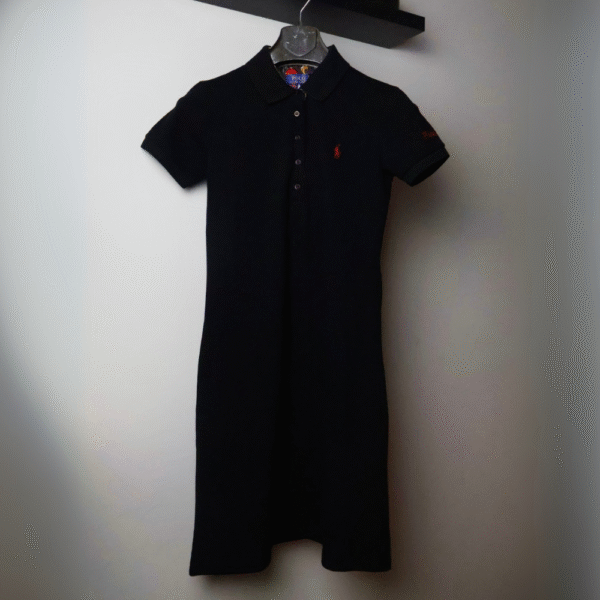 Ralph Lauren haljina / black / red Logo