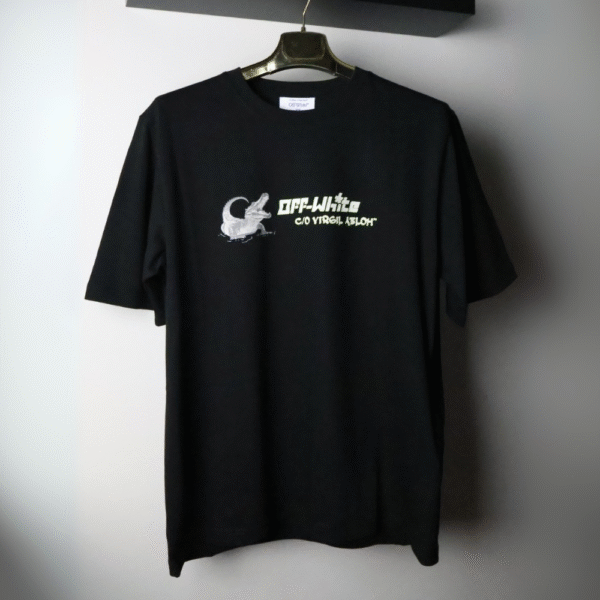 Majica Off-White kratki rukavi crna