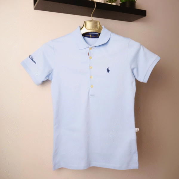 Ralph Lauren majica / Light blue / collar