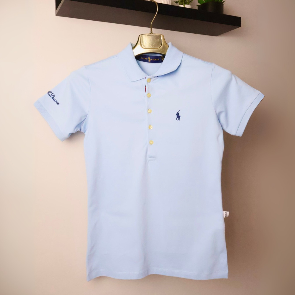 Ralph Lauren majica / Light blue / collar