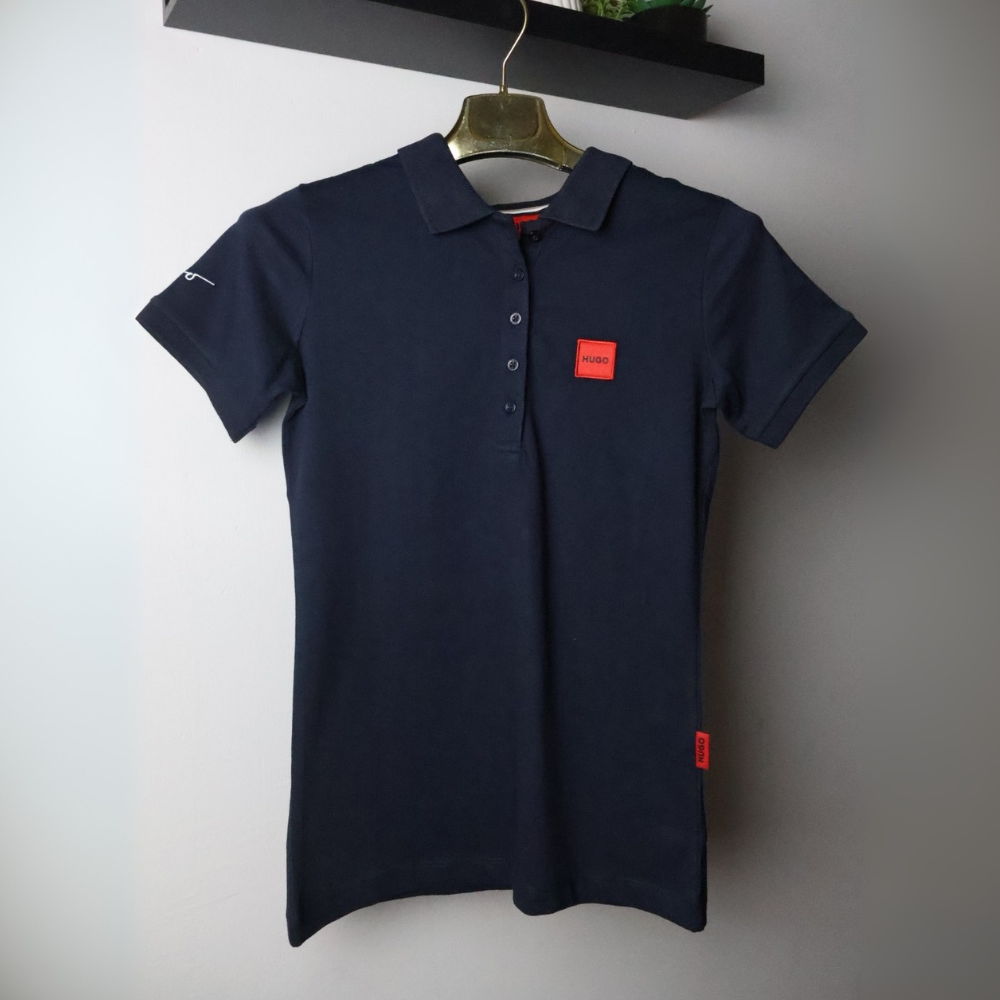 Hugo majica / Blue / Collar