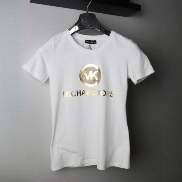 Michael Kors majica / White / Gold logo
