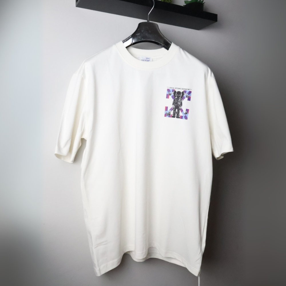 Majica Off-White kratki rukavi bijela LSG