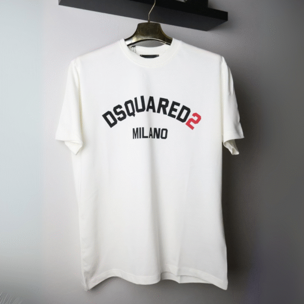 Majica Dsquared2 kratki rukavi bijela Milano