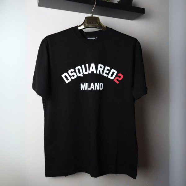 Majica Dsquared2 kratki rukavi crna Milano