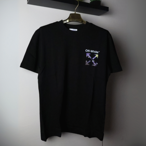 Majica Off-White kratki rukavi crna KAWS