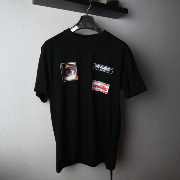 Majica Off-White kratki rukavi crn