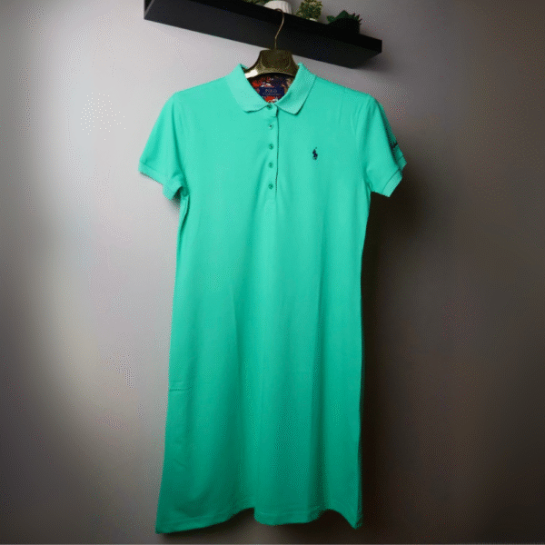 Ralph Lauren haljina / Light green / black logo
