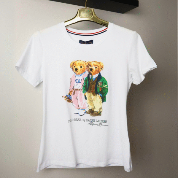 Ralph Lauren majica / White / polo bear