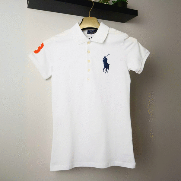 Ralph Lauren majica / white / collar