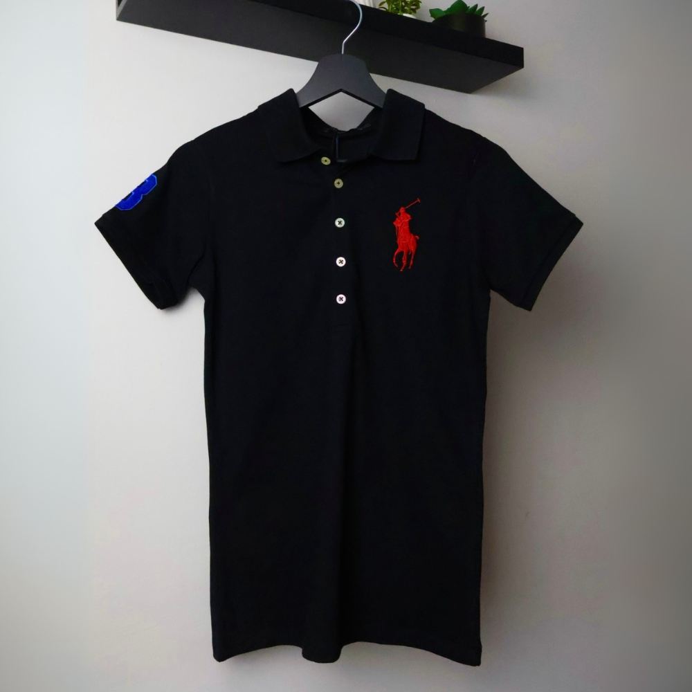 Ralph Lauren majica / black / collar