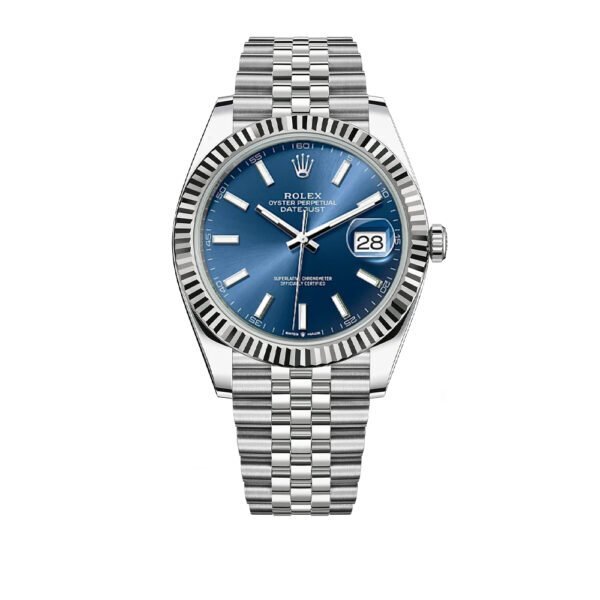 Datejust 41 Silver / Royal Blue