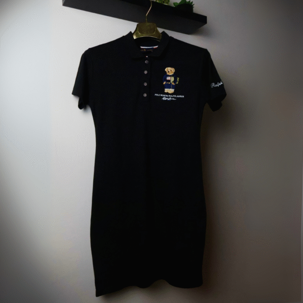Ralph Lauren haljina / Black / Polo bear